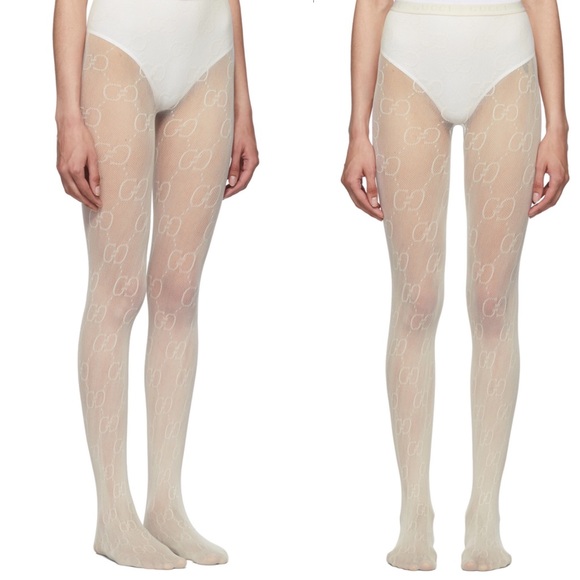 Interlocking Gg Logo Tights Stockings 